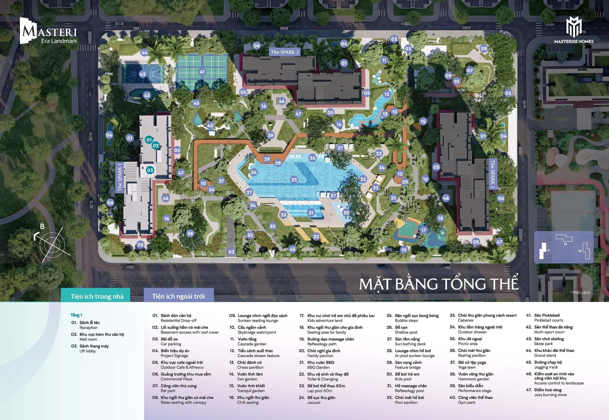 Tiện ích Masteri Grand Coast